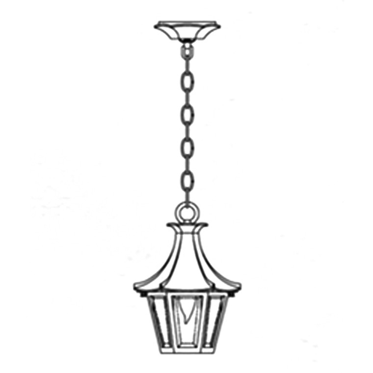 Hanover Lantern B19220 Small Westminster LE Ceiling Lantern