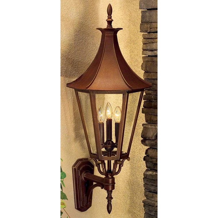 Hanover Lantern B19610 Large Westminster LE Wall Mount