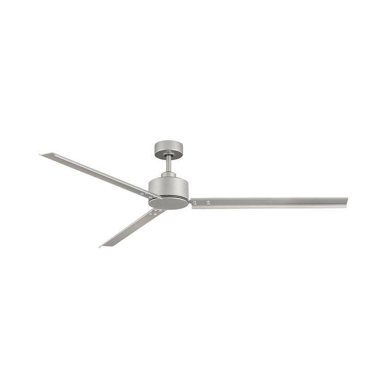 Hinkley Indy 72" Ceiling Fan Indoor/Outdoor Brushed Nickel with Wall Control 900972FBN-NWA