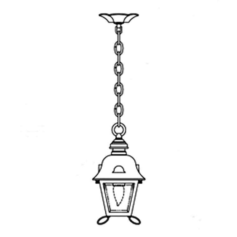 Hanover Lantern B5619 Small Jefferson Signature Ceiling Lantern