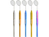 Dental Mirrors Set of 5 Assorted Colors  ARTMAN Brand