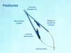 Castroviejo 5.5 inches Micro Needle/Suture Holder Driver with Tungsten Carbide Inserts (Straight Tip) ARTMAN