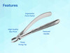 Dental Extraction Forceps (Upper Right Molar with Notch) #89