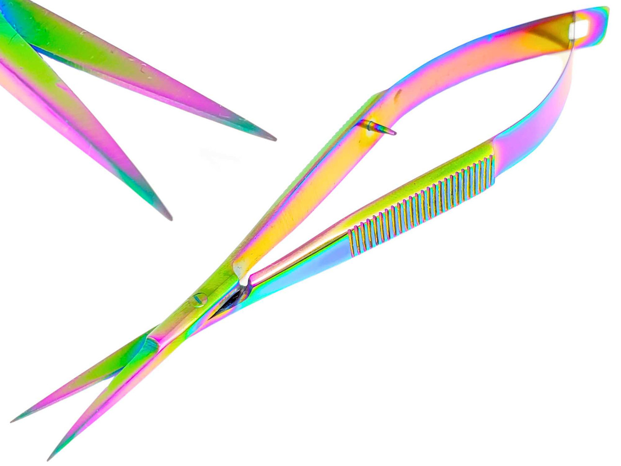 Castroviejo Micro Scissors Straight Rainbow Plasma 4.5 ARTMAN