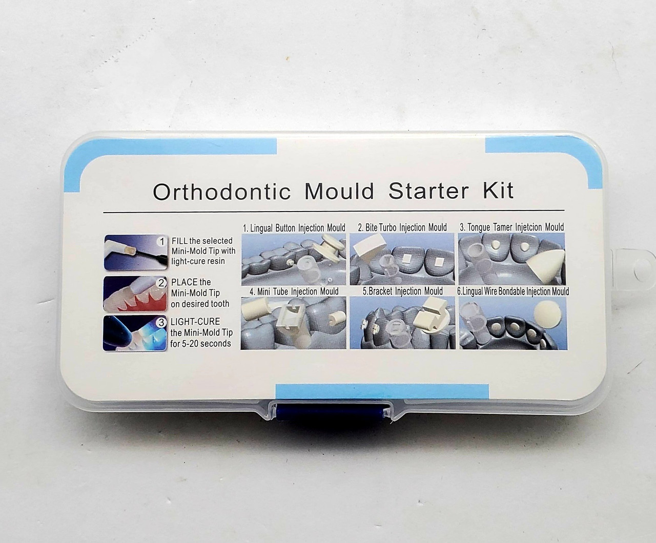Orthodontic Quick Built  Kit for Bracket making, Fix Retainer, Wire Bonding, Lingual buttons, Tongue tamer,