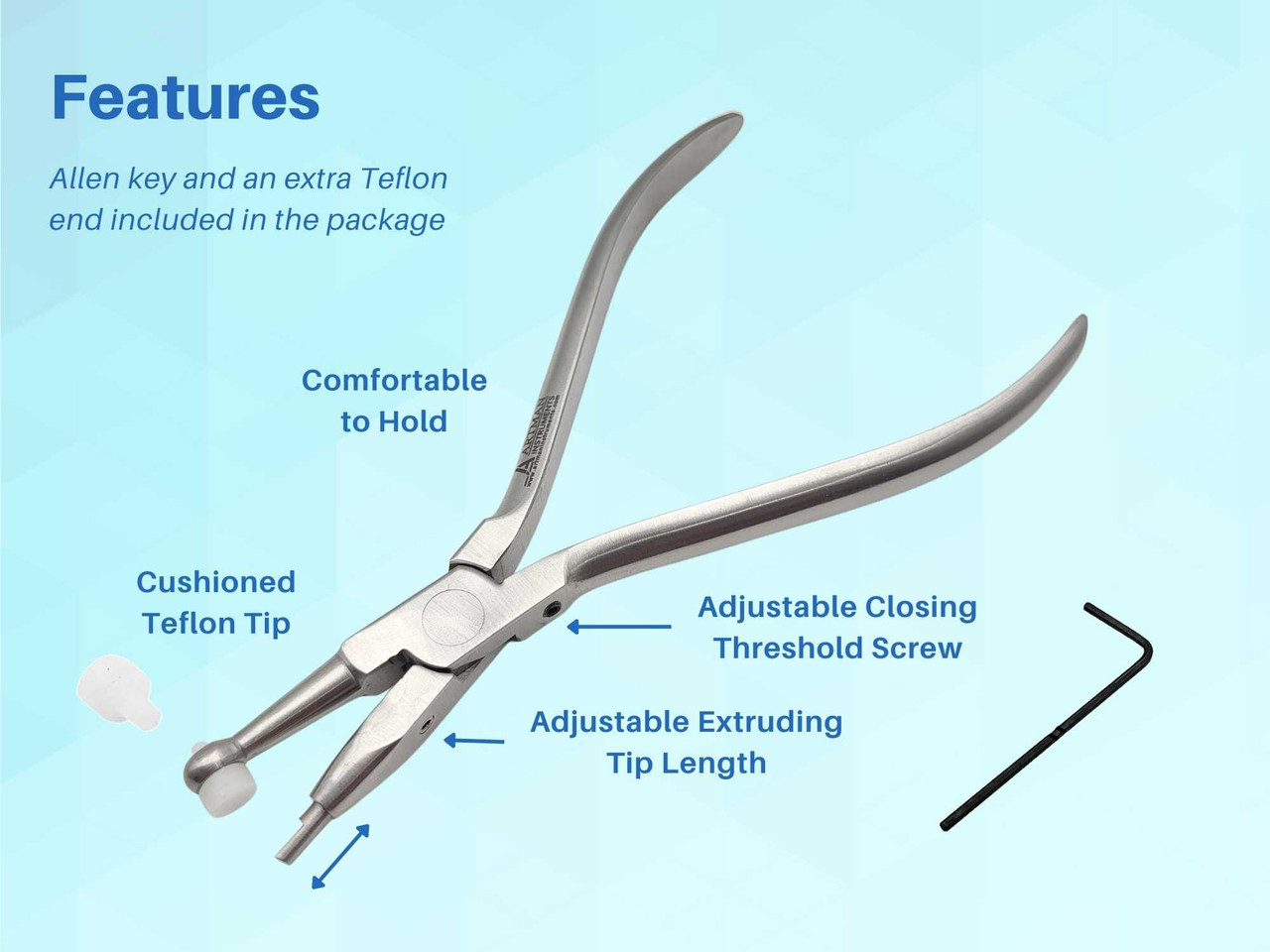 Orthodontic Debonding Plier Bracket Removing Dental Adhesive Angled Ortho  Pliers - AbuMaizar Dental Roots Clinic