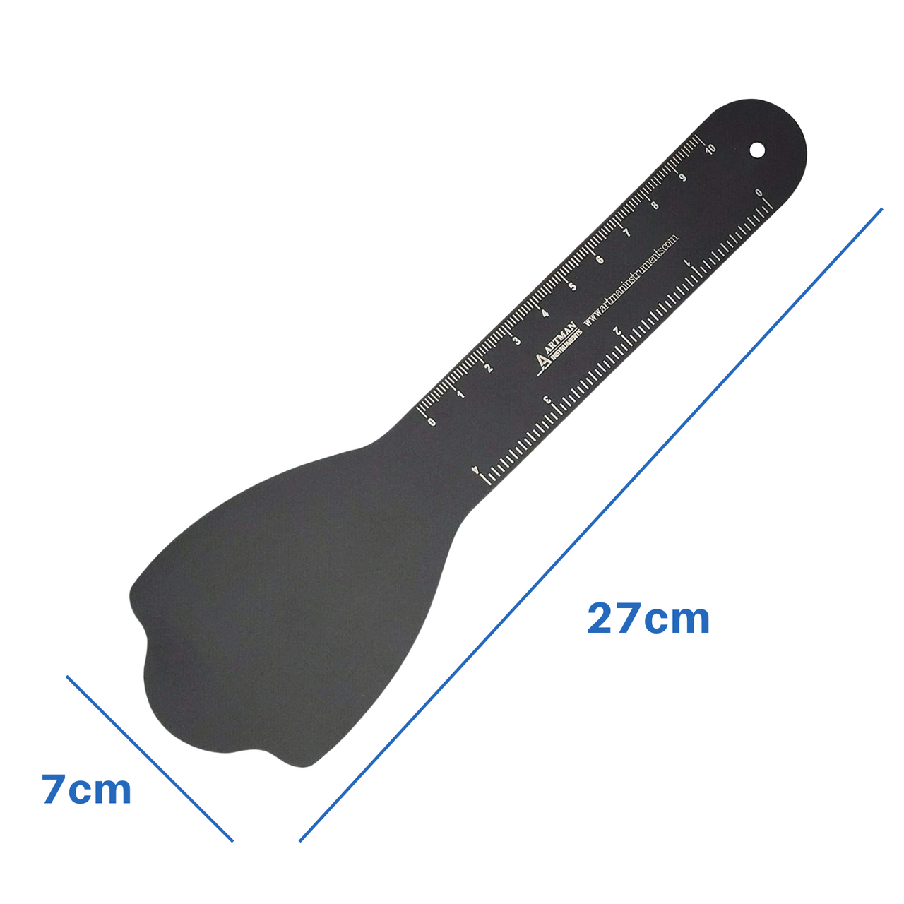 Dental Photo Contrast Black Background Board Photography Ruler C-4A.