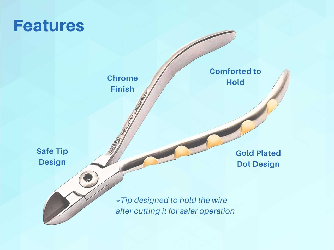 Cutting shop braces wire