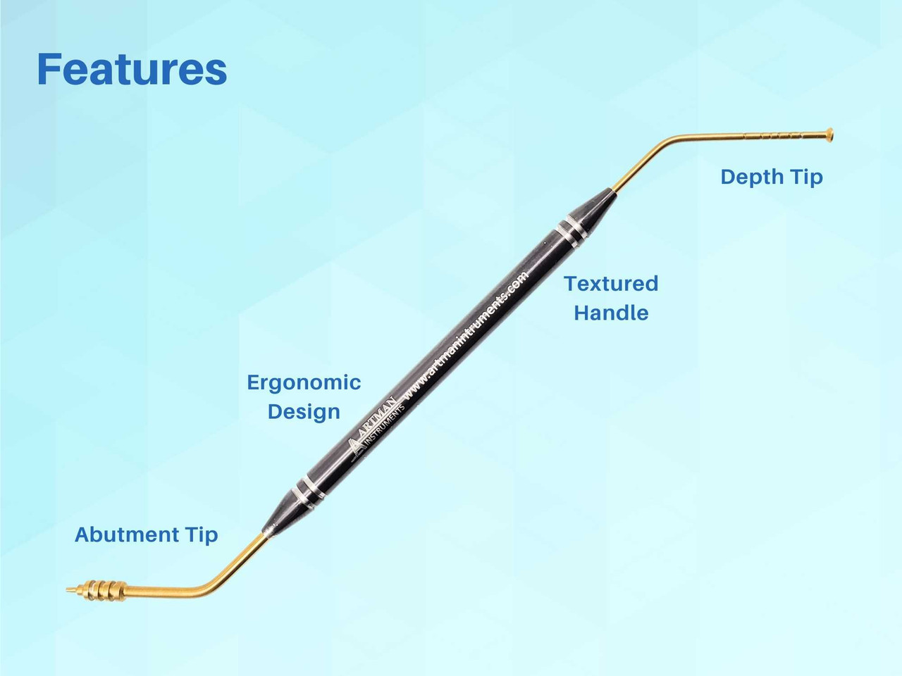 Dental Implant Depth Measuring Probe ARTMAN