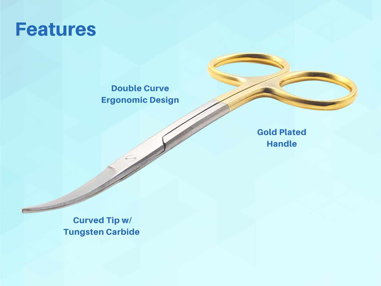 Scissors Lagrange 4.5 inches With Tungsten Carbide Inserts ARTMAN