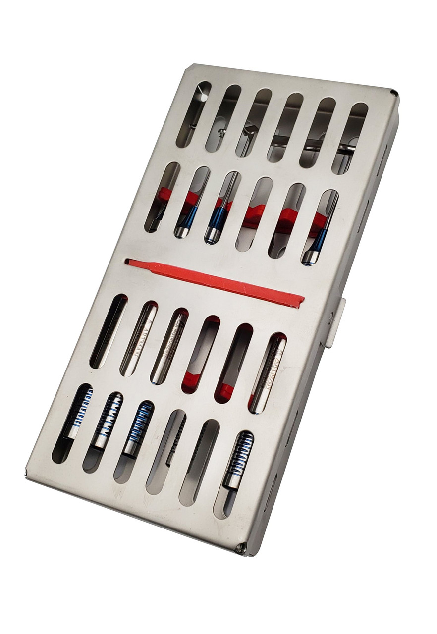 Soft Brushing kit Periosteum Saving kit Dr Choukron Kit in Stainless Steel Cassette