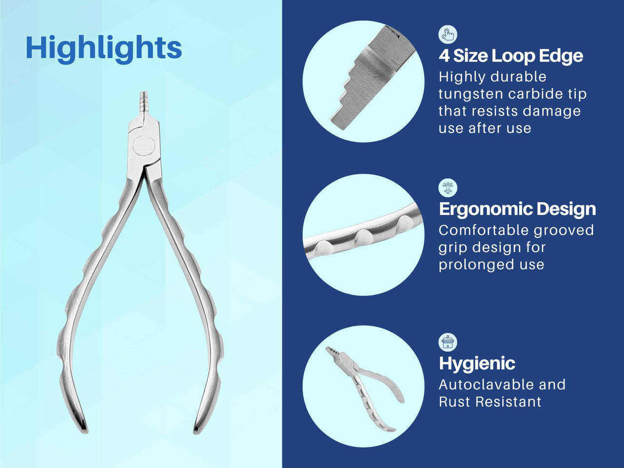 Nance Orthodontic Loop Forming Pliers ARTMAN