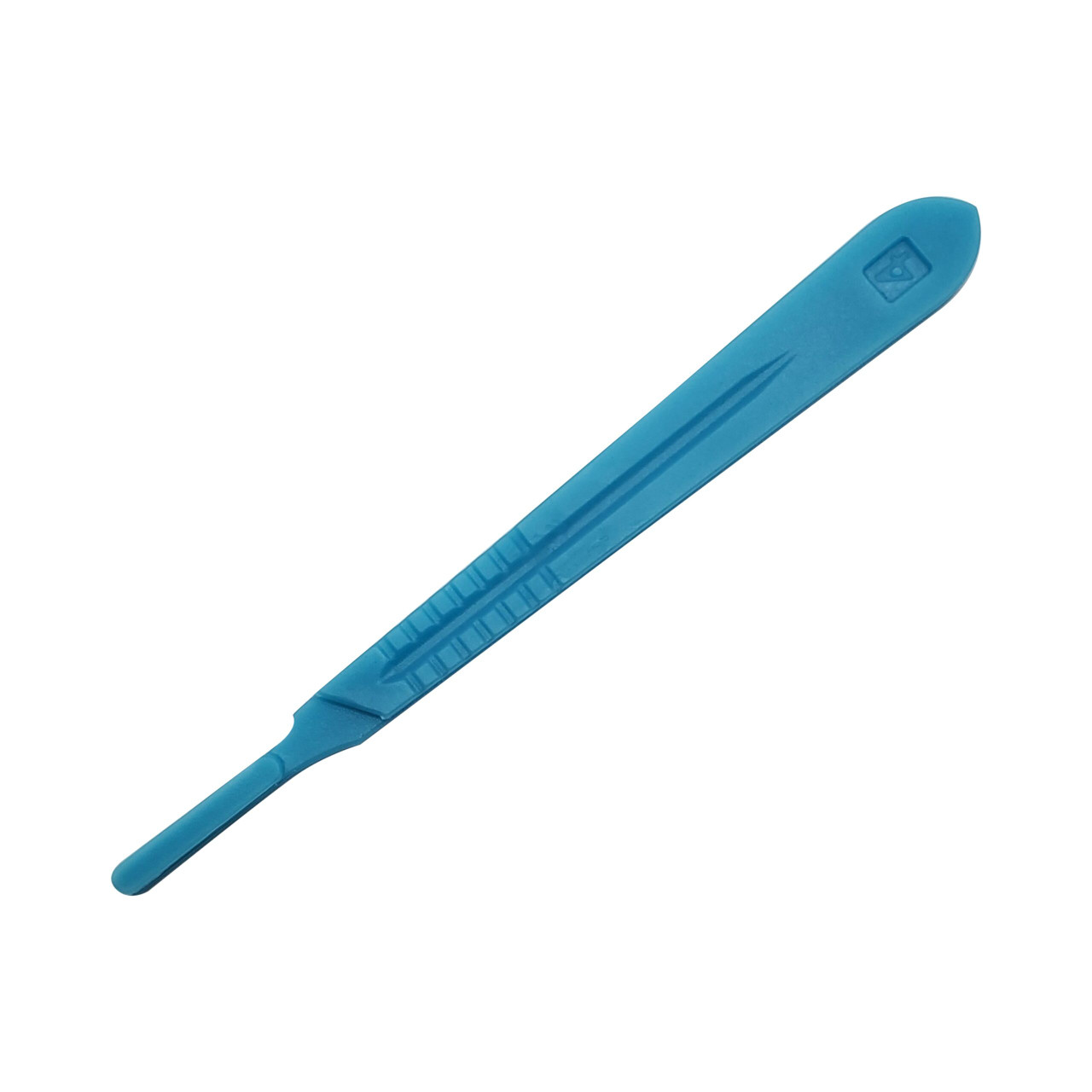 Scalpel Handle B.P Handle #4 Set of 10 disposable Blue in plastic