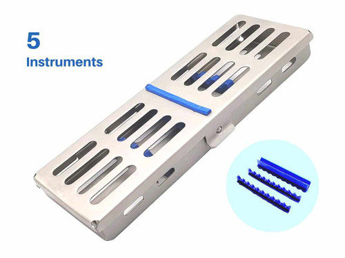 5 Instruments Cassette Rack for Autoclave ARTMAN