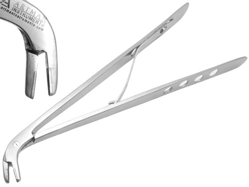 Matrix Band Holding Forceps with Tungsten Carbide Inserts ARTMAN