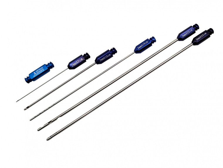 Luer Lock Cannula set of 5 with transfer adapter ARTMAN BRAND Wise Linkers