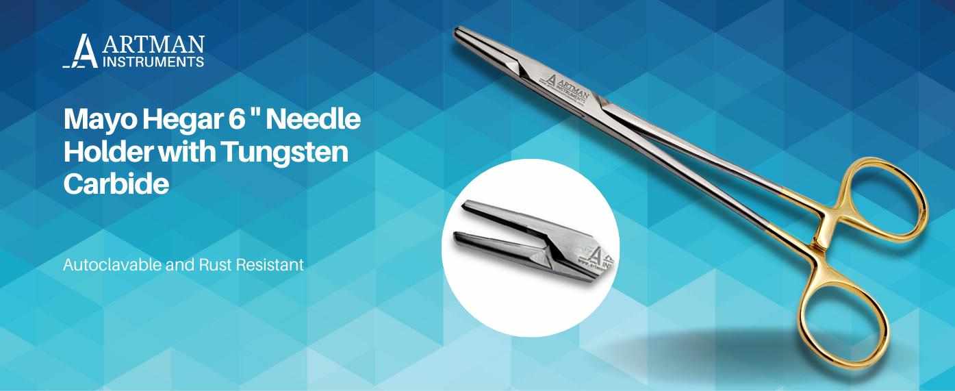 Surgical Design™ Premier Mayo Hegar Needle Holder