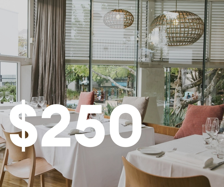 $250 Restaurant Credit