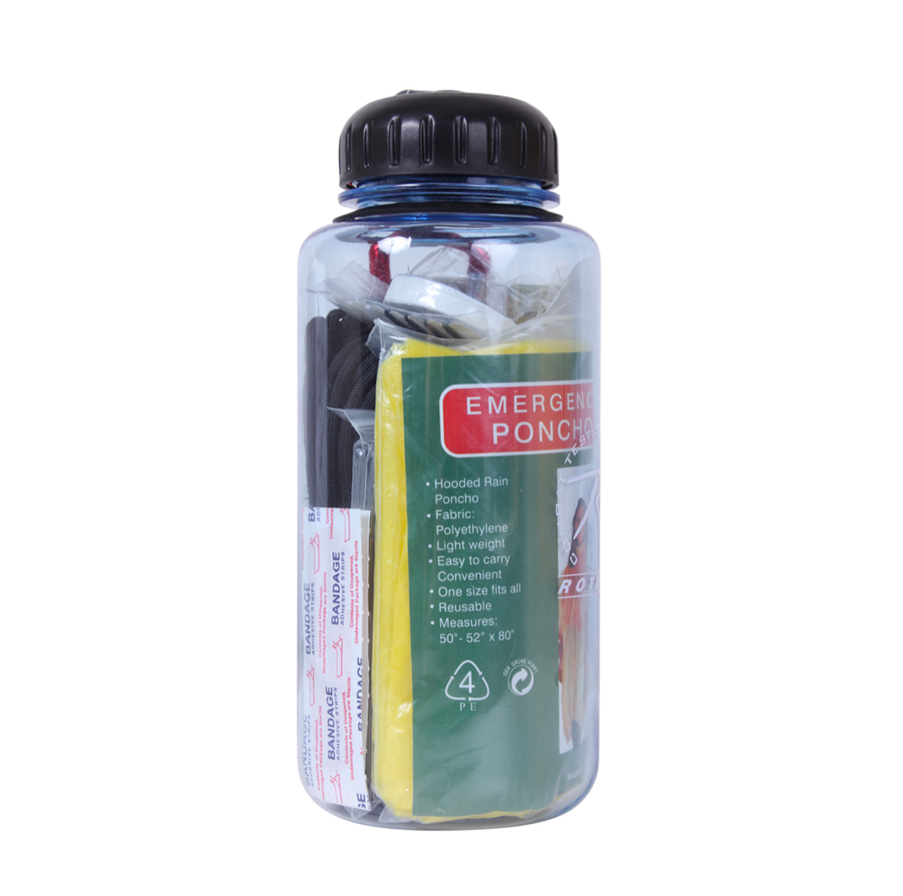 Water Bottle Survival Kit Military Depot