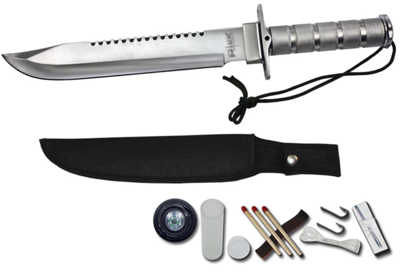 rambo survival knife with compass