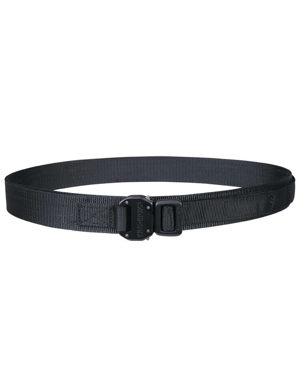 Cobra Buckle Belt 1.5 Inch Berry Compliant Black Webbing With