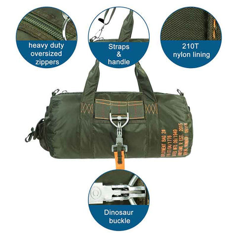 Air Force Nylon Duffle Bag Army Transport Bag Army Duffle Bag 6541 - Main Image