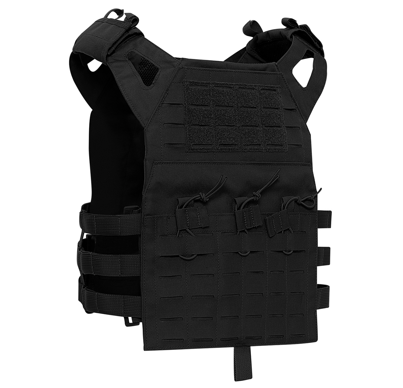 Laser Cut Lightweight MOLLE Plate Carrier Vest With Level IV STA Plates