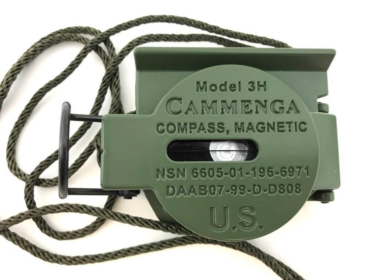 Cammeng Military Issue Tritium Lensatic Compass (Model#3H