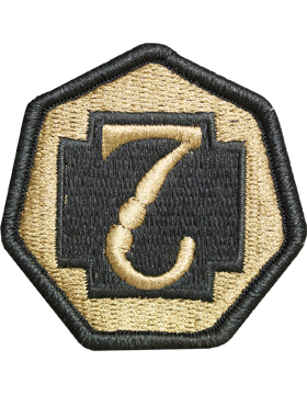 7th Medical Command MultiCam (OCP) Velcro Patch - Military Depot