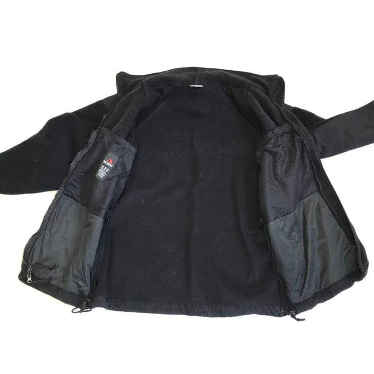 US Issue Polartec® Black Fleece Jacket - Military Depot