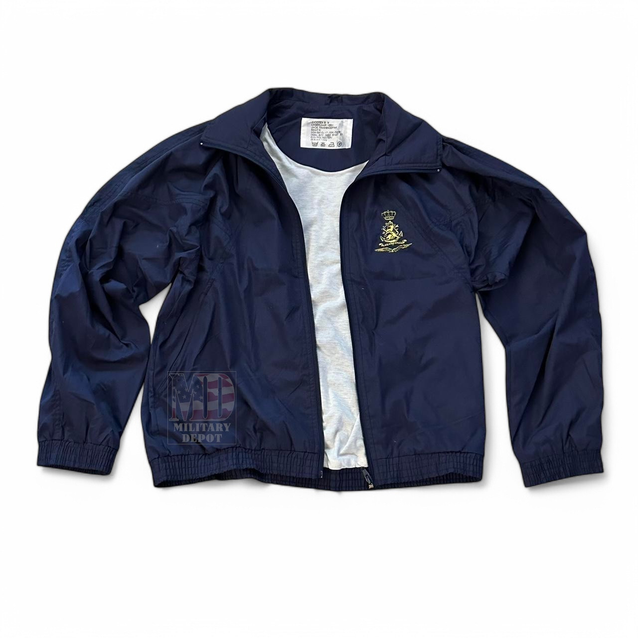 Genuine Dutch Military PT Jacket 1990s – Vintage Netherlands Army