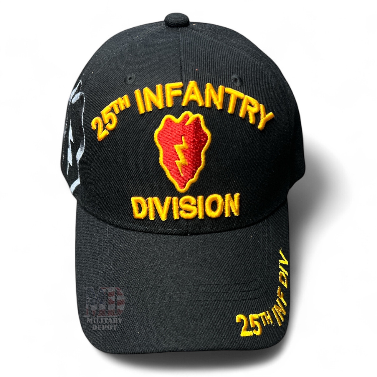 25th Infantry Division Cotton Cap - Shadow Logo - Military Depot