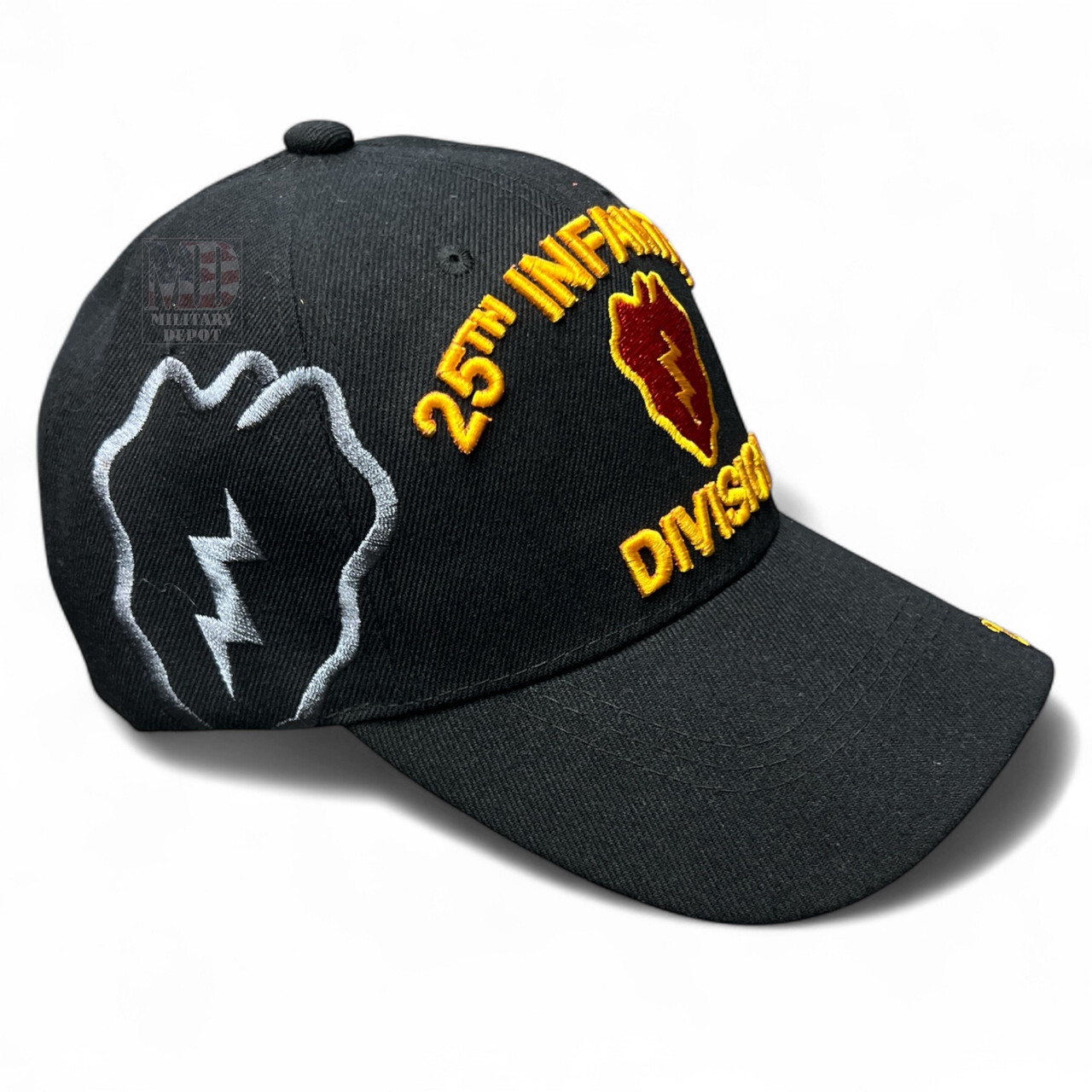 25th Infantry Division Cotton Cap - Shadow Logo - Military Depot