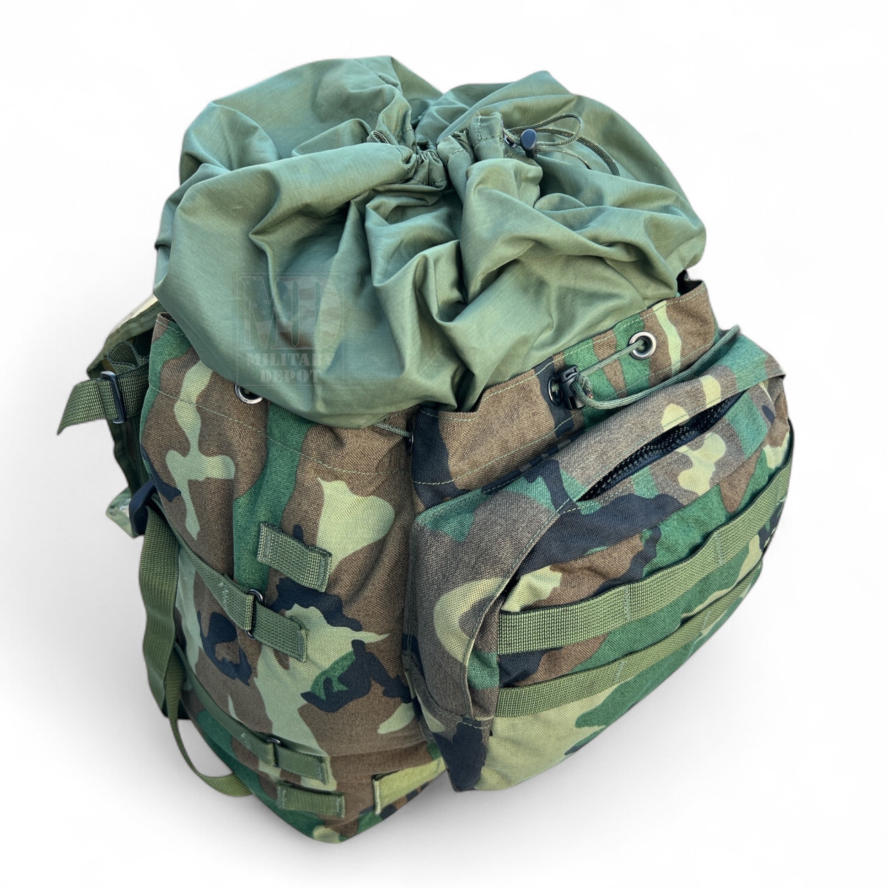 MOLLE II Rucksack Main Pack Woodland Camo – NSN 8465-01-465