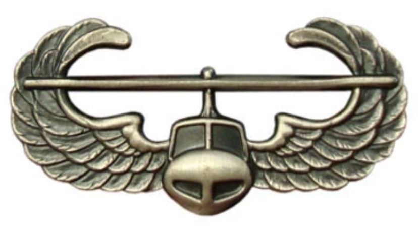 Army Air Assault Badges - Silver Oxide - Military Depot