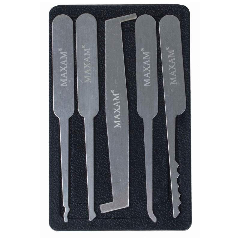 5pc Lock Pick Set W/Storage Case - Military Depot