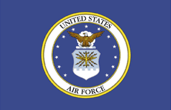 US Air Force Sticker 3.5 x 5 inches
