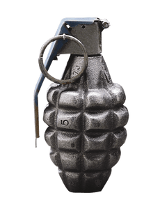 Inert Pineapple Grenade Paperweight Inert Pineapple Grenade Paperweight