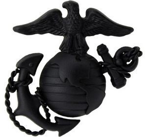 Marine Corps Service Cap Device: Officer Marine Corps Service Cap Device: Officer