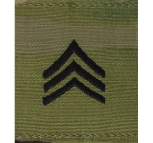 Army GORE-TEX Slide On Rank: Sergeant (SGT) - OCP/Scorpion