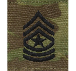 Sergeant Major or E-9 Army Gore-Tex Rank