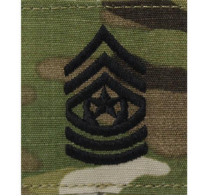 Army GORE-TEX Slide On Rank: Command Sergeant Major (E9) - OCP/Scorpion Army GORE-TEX Slide On Rank: Command Sergeant Major (E9) - OCP/Scorpion