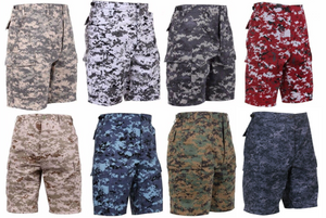 Digital Camo BDU Shorts Digital Camo BDU Shorts