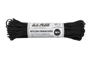 Nylon Type III 550LB Paracord 100FT Nylon Type III 550LB Paracord 100FT