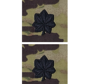 Army and Air Force Embroidered OCP Sew On Officer Rank Insignia: Lieutenant Colonel Army and Air Force Embroidered OCP Sew On Officer Rank Insignia: Lieutenant Colonel