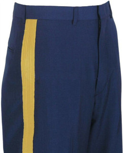 Men's Army Service Uniform Trousers For Senior NCO and Officers with Gold Braid Men's Army Service Uniform Trousers For Senior NCO and Officers with Gold Braid