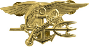 Navy Special Warfare (Seal Trident) Full Size Badge Navy Special Warfare (Seal Trident) Full Size Badge