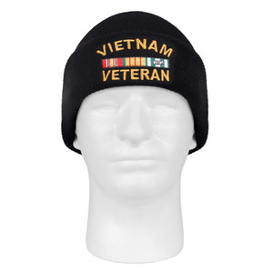 Vietnam Veteran Deluxe Embroidered Watch Cap Vietnam Veteran Deluxe Embroidered Watch Cap