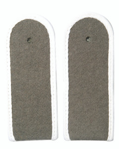 East German White EM Shoulder Boards
