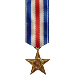 Silver Star Miniature Medal